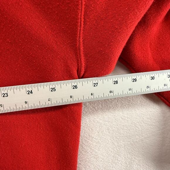 Vintage Divine Child Sweatshirt Men's 2XL Red Hoodie USA made 80s 90s Falcons - Picture 6 of 13